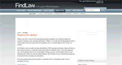 Desktop Screenshot of newsletters.findlaw.com