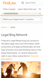 Mobile Screenshot of legalblogs.findlaw.com