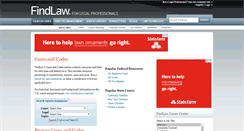 Desktop Screenshot of caselaw.findlaw.com