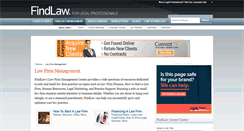 Desktop Screenshot of practice.findlaw.com